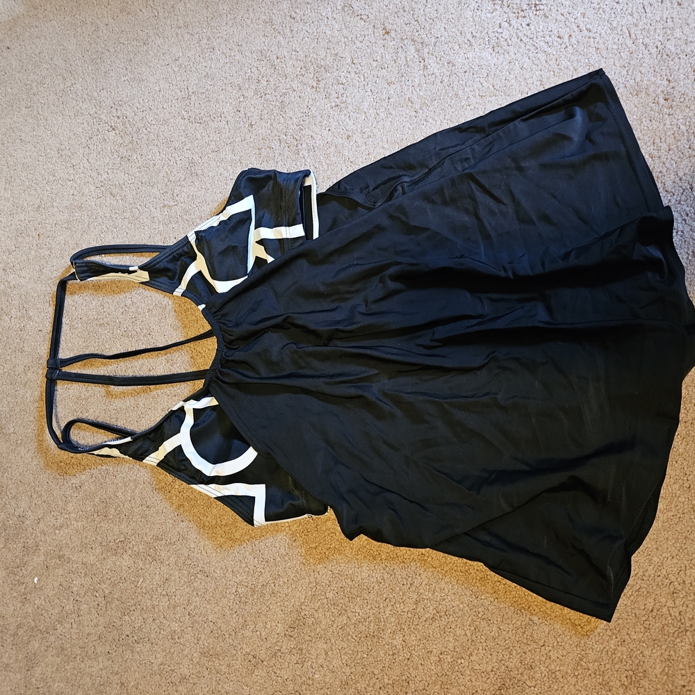 Reebok Black and White Bikini